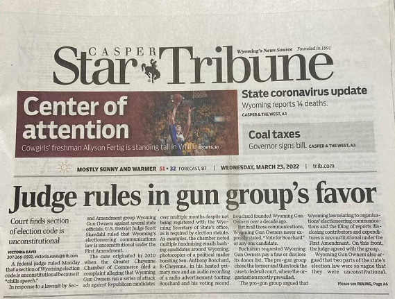 VICTORY in Federal Court!