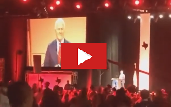 VIDEO: Texans Boo John Cornyn Loudly