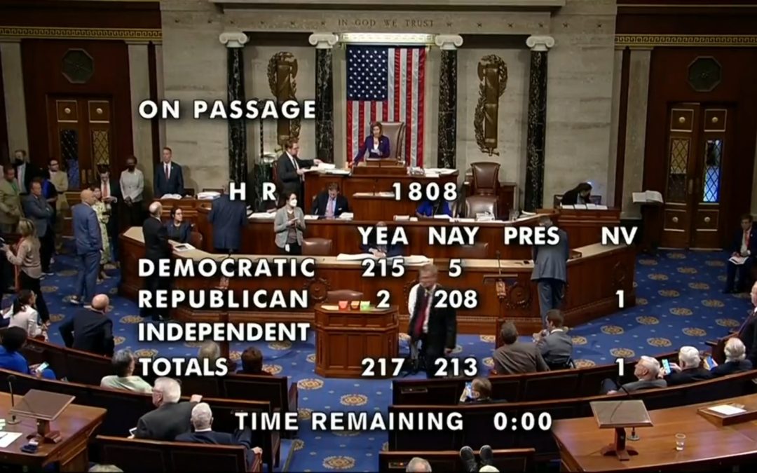 H.R. 1808 Passes 217-213