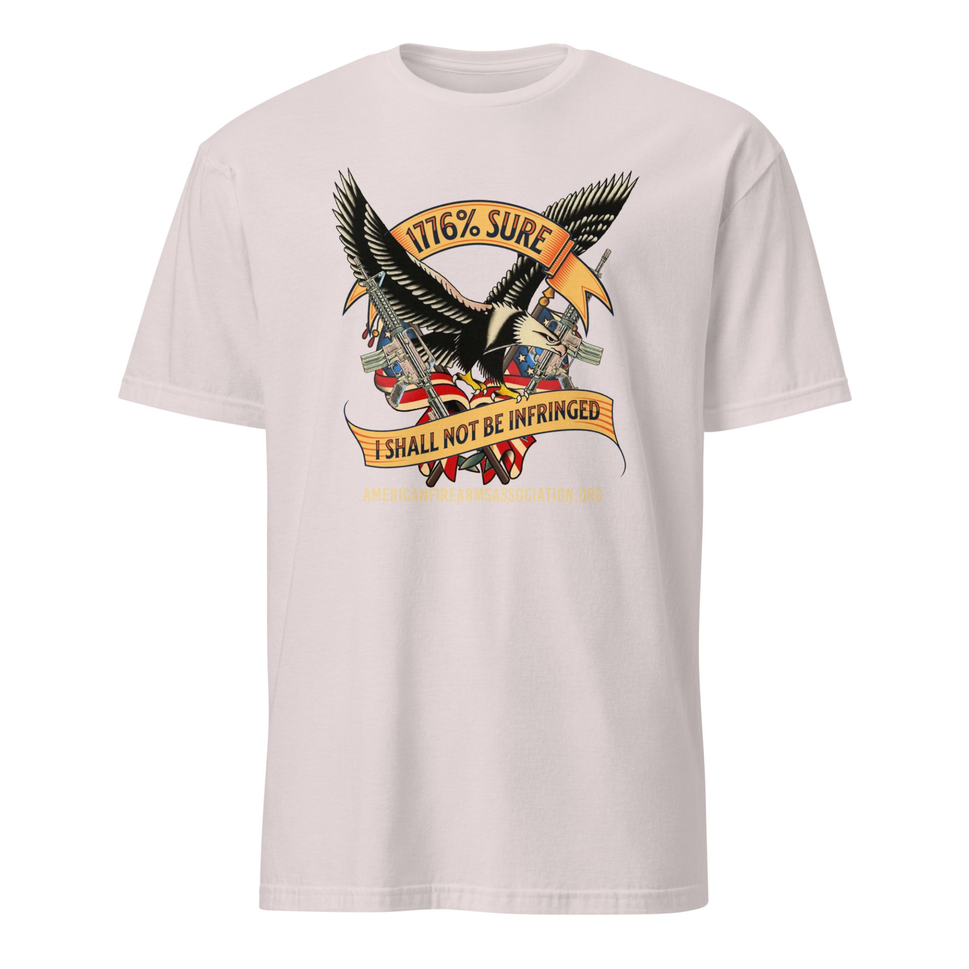 Supersoft – Short-Sleeve – Unisex – Gold Text -“I’m 1776% Sure” - Image 8