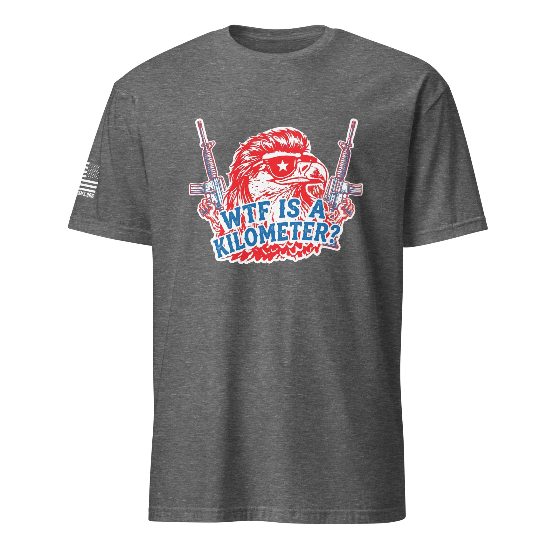 Supersoft – Short Sleeve – Unisex – "WTF Is A Kilometer” - Image 5