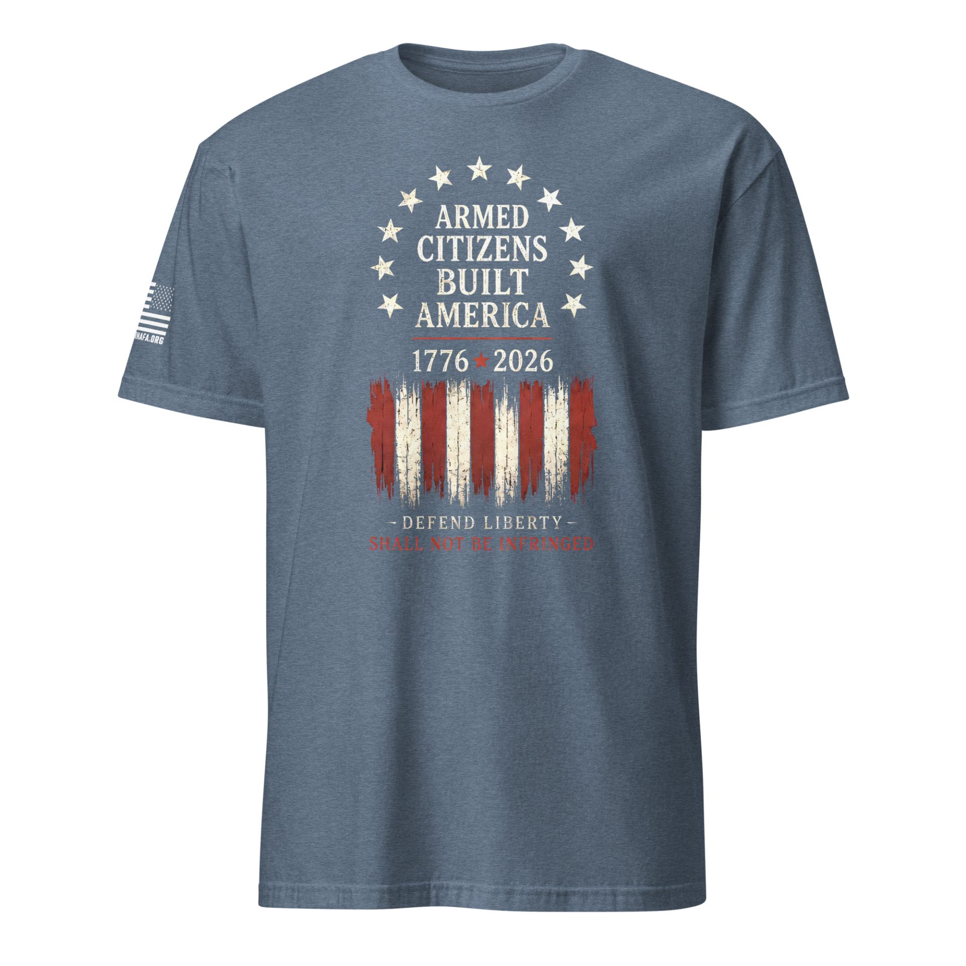 Supersoft – Short Sleeve – Unisex – “Armed Citizens Built America” - Image 11