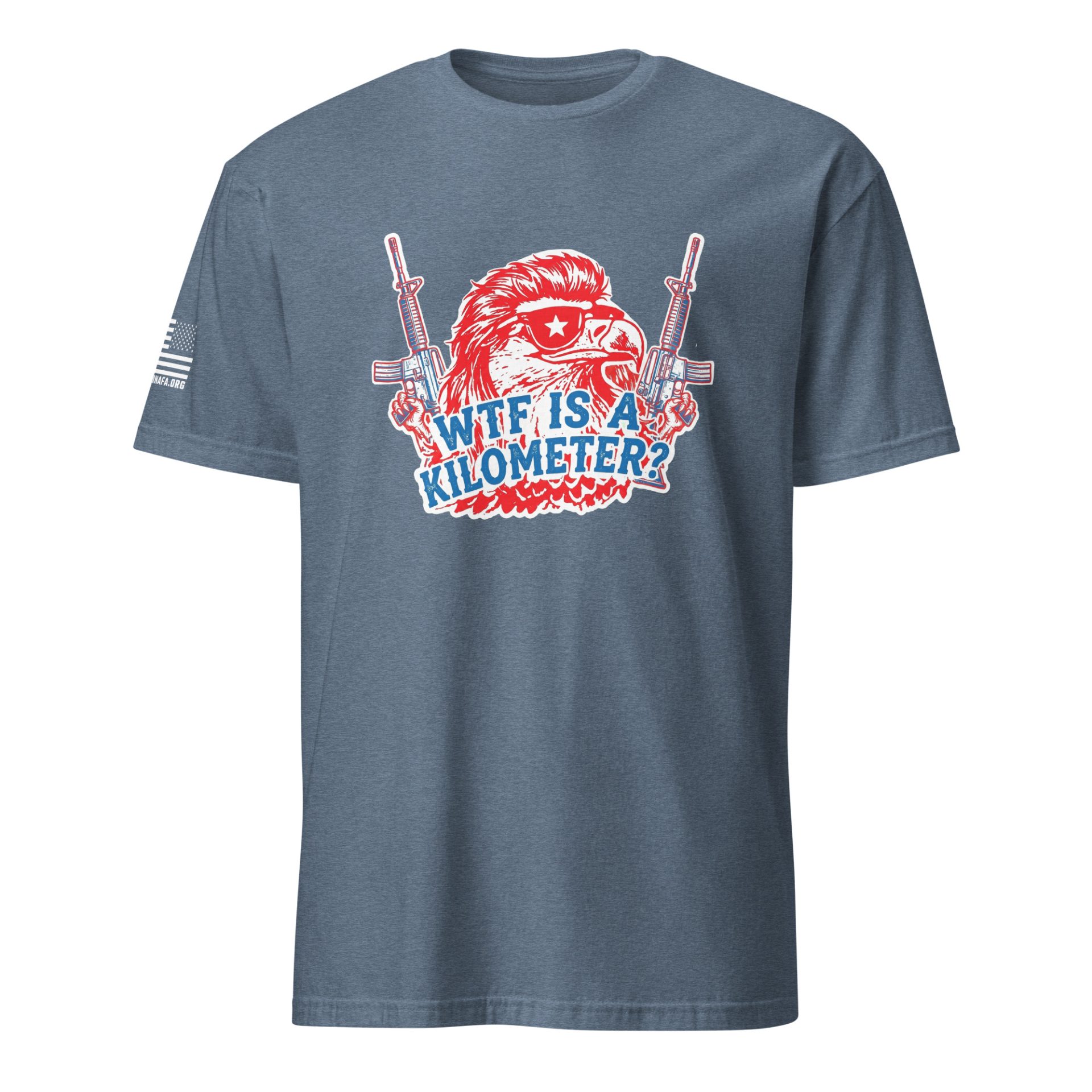 Supersoft – Short Sleeve – Unisex – "WTF Is A Kilometer” - Image 11