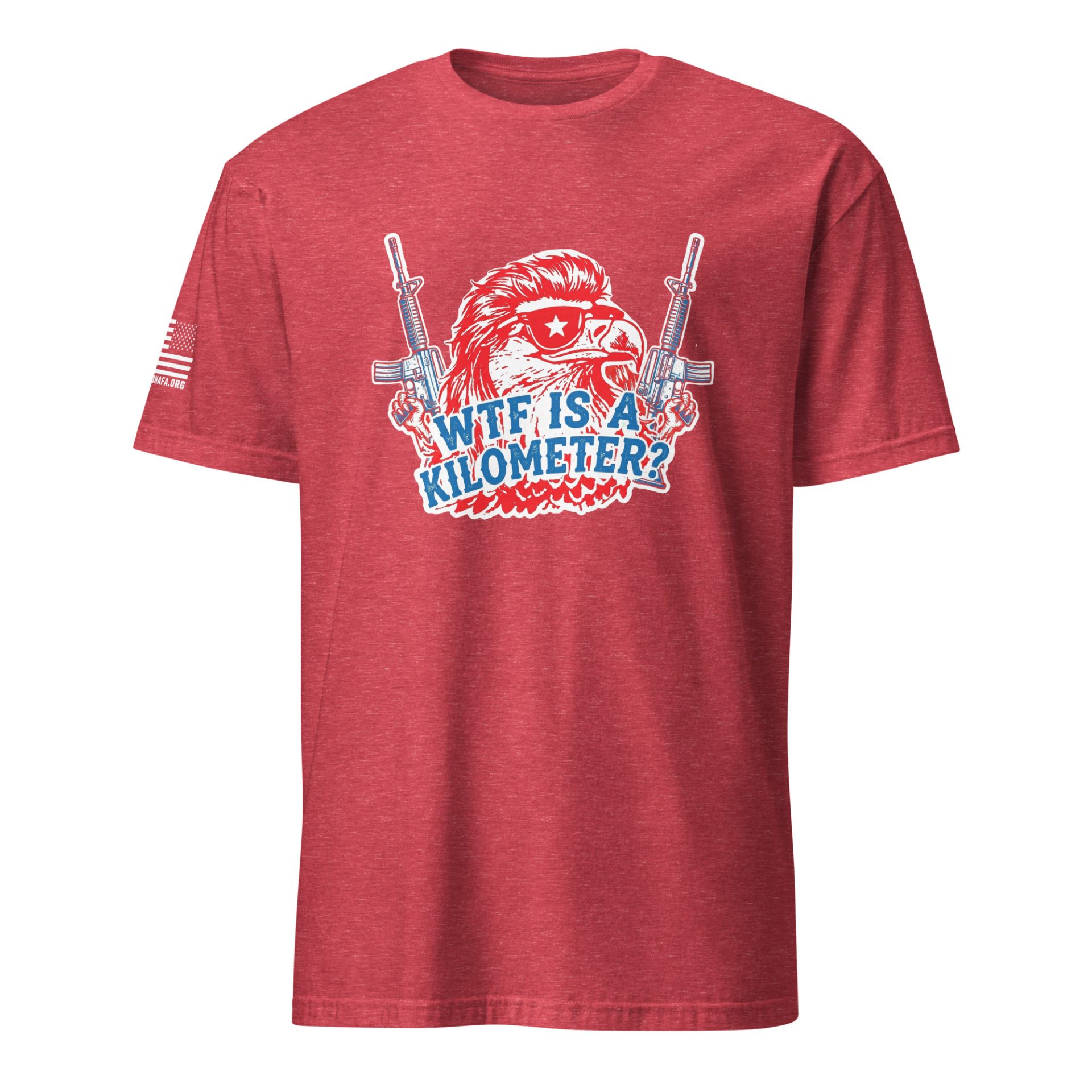 Supersoft – Short Sleeve – Unisex – "WTF Is A Kilometer” - Image 9