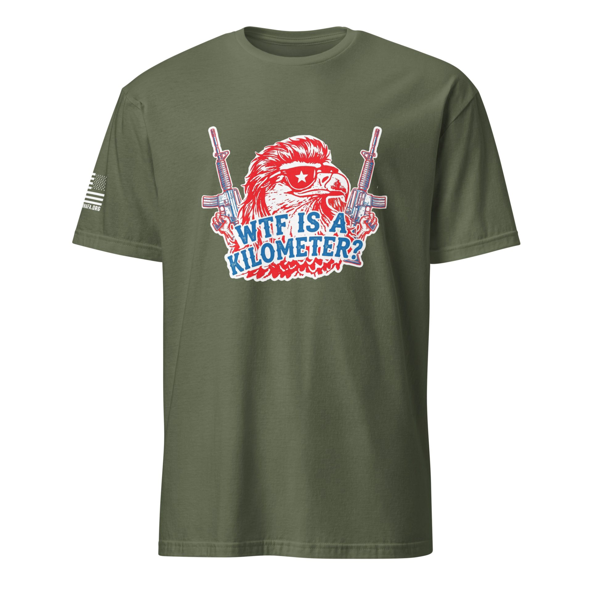 Supersoft – Short Sleeve – Unisex – "WTF Is A Kilometer” - Image 7