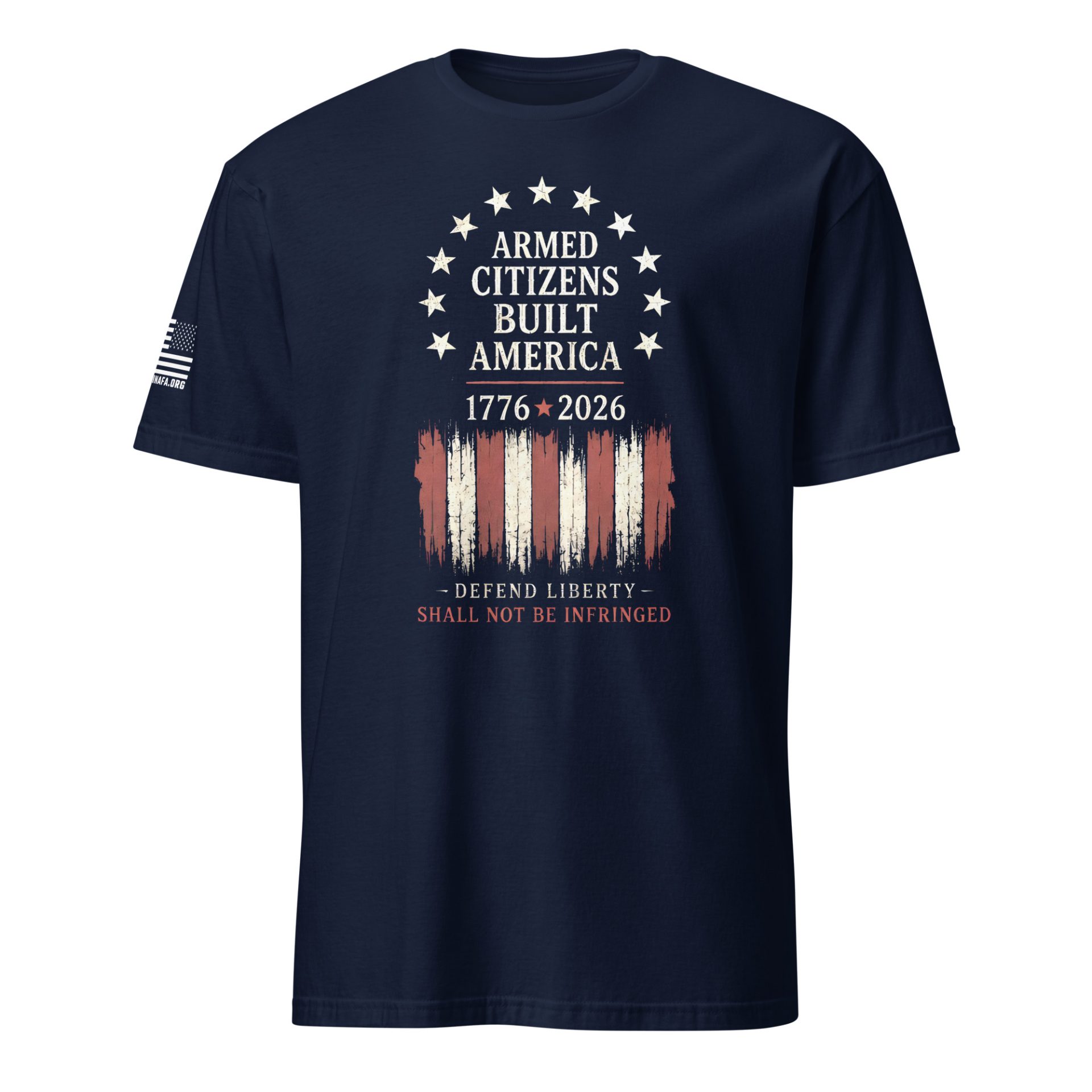 Supersoft – Short Sleeve – Unisex – “Armed Citizens Built America” - Image 3