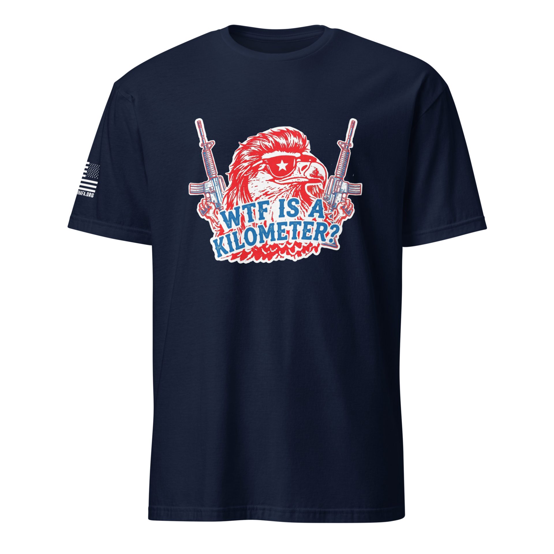 Supersoft – Short Sleeve – Unisex – "WTF Is A Kilometer” - Image 3