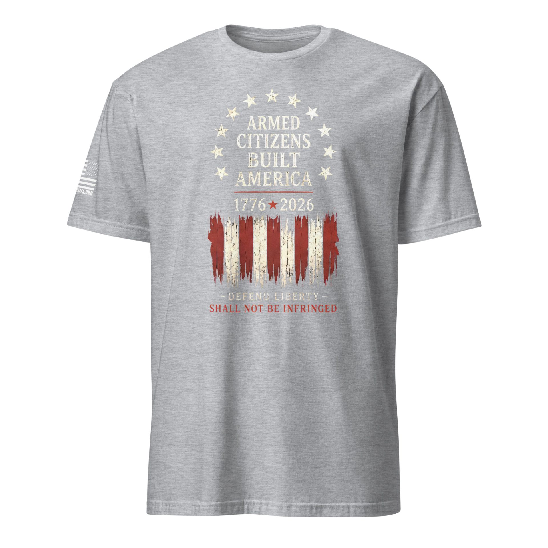 Supersoft – Short Sleeve – Unisex – “Armed Citizens Built America” - Image 13