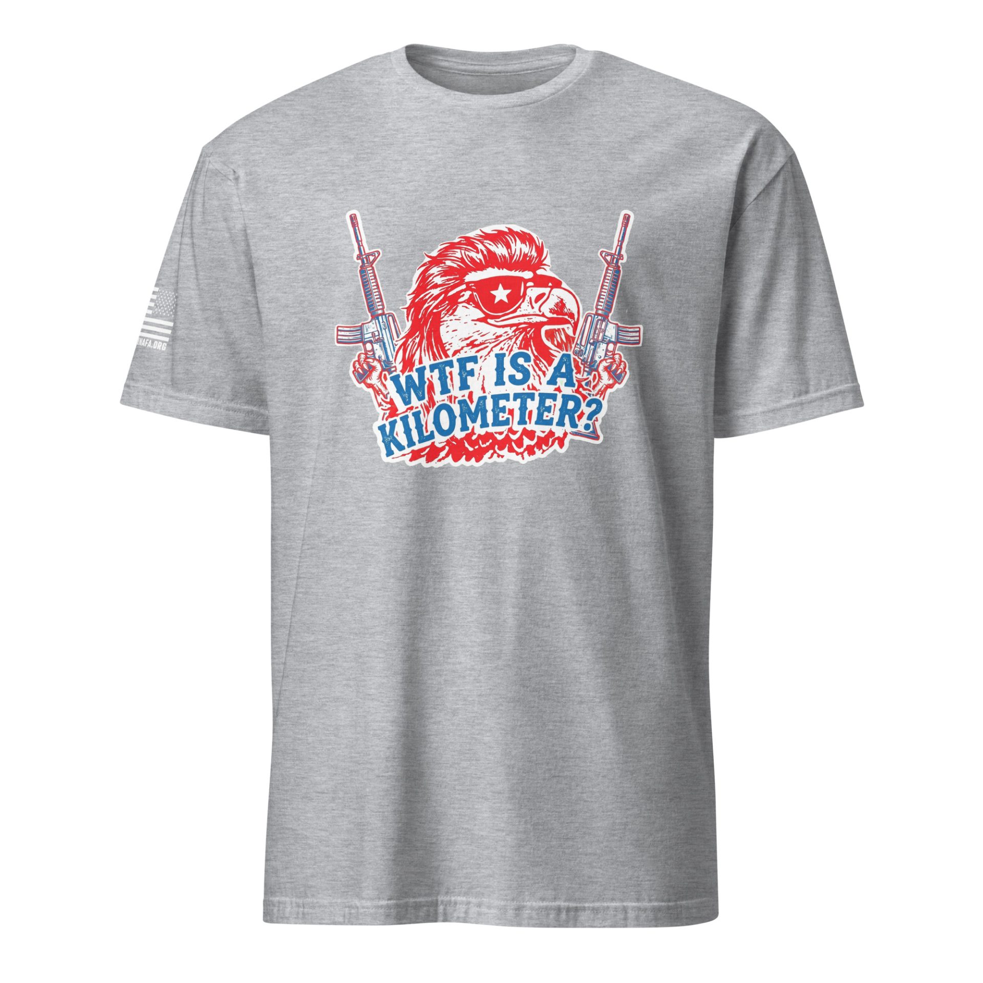 Supersoft – Short Sleeve – Unisex – "WTF Is A Kilometer” - Image 13